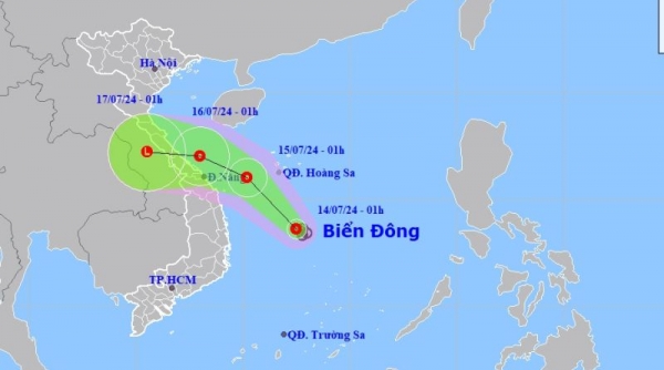 Áp thấp nhiệt đới vào Biển Đông, miền Bắc, miền Trung mưa lớn kéo dài