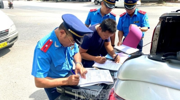 Thái Nguyên tăng cường kiểm tra, xử lý vi phạm về trật tự an toàn giao thông