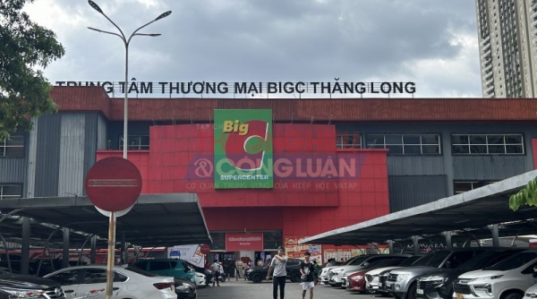 Hà Nội: Trung tâm Thương mại Big C Thăng Long bày bán nhiều hàng hoá không rõ nguồn gốc xuất xứ, thiếu tem nhãn phụ Tiếng Việt