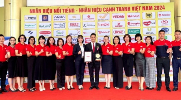 Dai-ichi Life Việt Nam được vinh danh “Top 10 Nhãn hiệu nổi tiếng Việt Nam 2024” lần thứ 5