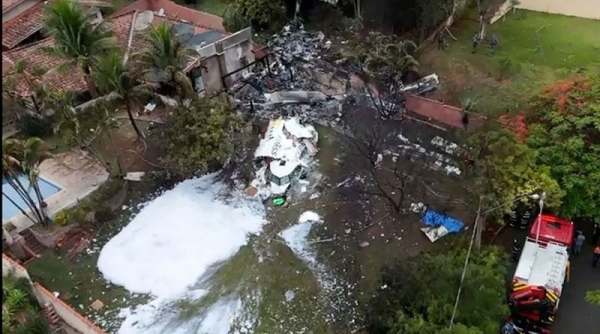 Toàn bộ hành khách và phi hành đoàn thiệt mạng trong vụ rơi máy bay ở Brazil