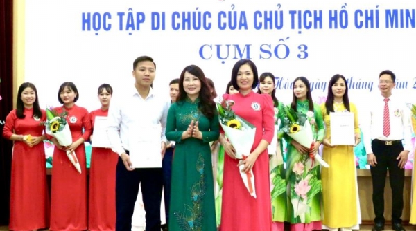 Đảng bộ Trường ĐH Hồng Đức đoạt giải Nhất cụm số 3 cuộc thi “Học tập Di chúc của Chủ tịch Hồ Chí Minh”