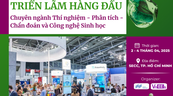 Triển lãm analytica Vietnam 2025 với 80% diện tích gian hàng đã được bán ra