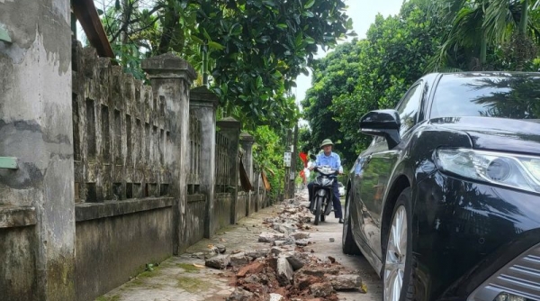 Thi công đường ống nước sạch, ''cày xẻ'' đường xóm