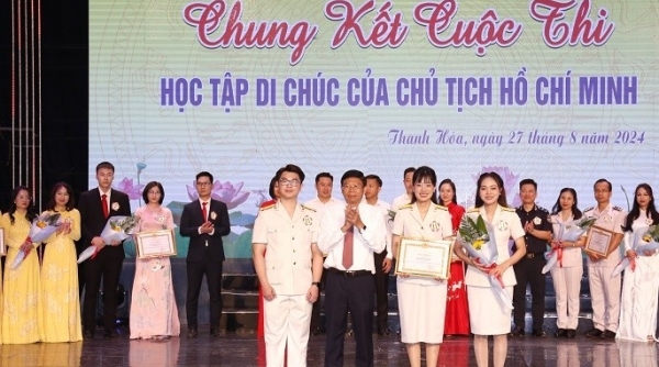 Chung kết Cuộc thi “Học tập Di chúc của Chủ tịch Hồ Chí Minh”