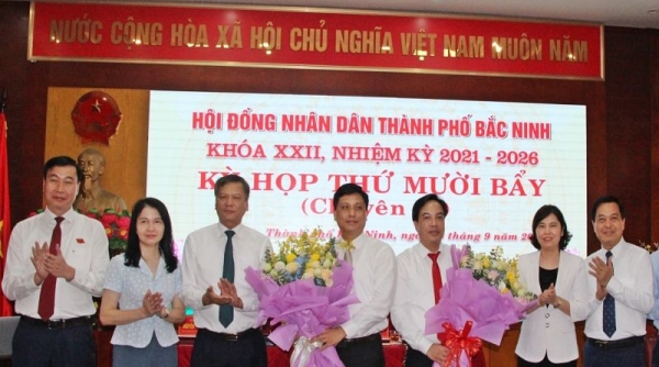 Thành phố Bắc Ninh bầu bổ sung hai Phó Chủ tịch UBND thành phố