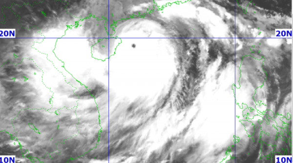 Siêu bão số 3 cách Quảng Ninh 570km