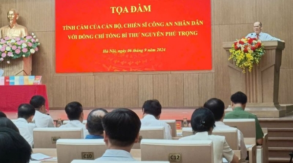 Tọa đàm Công an nhân dân với đồng chí Tổng Bí thư Nguyễn Phú Trọng