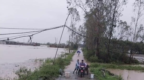 Hải Dương cảnh báo lũ trên hệ thống sông Thái Bình