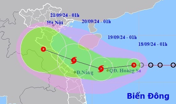 Quảng Bình tạm dừng hoạt động đánh bắt trên biển từ 0h ngày 19/9