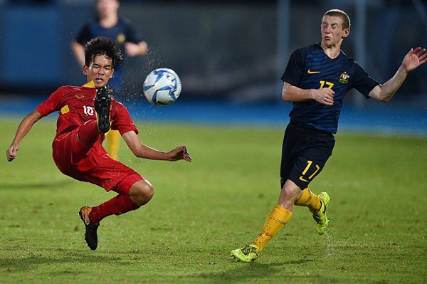Giải U15 Đông Nam Á 2017: Đánh bại Australia, U15 Việt Nam gặp Thái Lan ở chung kết Giải U15 Đông Nam Á 2017: Đánh bại Australia, U15 Việt Nam gặp Thái Lan ở chung kết