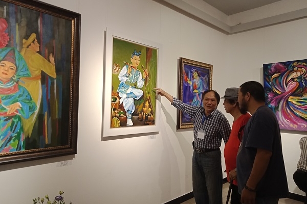 Thưởng thức nhiều tác phẩm nghệ thuật tại triển lãm tranh “Bóng Đồng” Thưởng thức nhiều tác phẩm nghệ thuật tại triển lãm tranh “Bóng Đồng”
