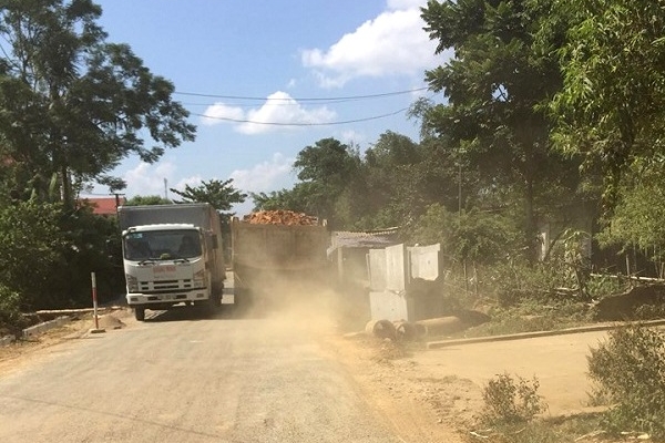 Thanh Hóa: Nhiều bất cập trong thi công Dự án Nâng cấp Quốc lộ 217 giai đoạn 2 Thanh Hóa: Nhiều bất cập trong thi công Dự án Nâng cấp Quốc lộ 217 giai đoạn 2