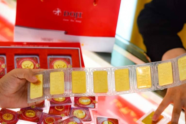 Giá vàng ngày 20/10: Vàng tiếp tục tăng