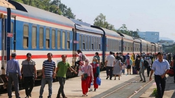 Ngành đường sắt thêm hơn 3.000 vé tàu đi khu vực miền Trung trong dịp Tết Nguyên đán 2023