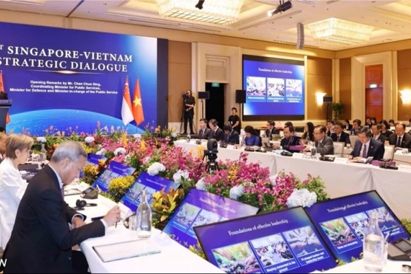 Tuyên bố chung Việt Nam-Singapore về Chiến lược Kết nối công nghệ
