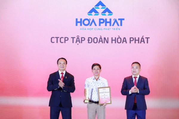 Hòa Phát được vinh danh Top 5 doanh nghiệp tư nhân nộp ngân sách lớn nhất năm 2026