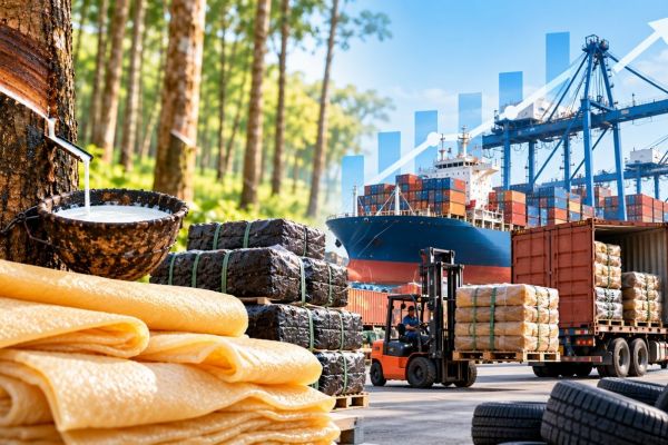 Cao su Việt Nam: Giá bán tăng nhưng lượng xuất khẩu vẫn lao dốc