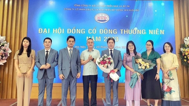 Đại hội cổ đông HUDLAND 2023: "Dự kiến trong 5 năm tới sẽ tăng vốn lên 500 tỷ"