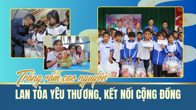 Tạp chí Thương hiệu và Công luận tổ chức “Trăng rằm cao nguyên” cho trẻ em xã Bảo Lâm 3