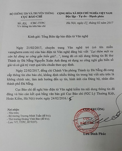 Phạt báo điện tử Văn nghệ 30 triệu đồng, “đóng cửa” chuyên trang - Hình 2