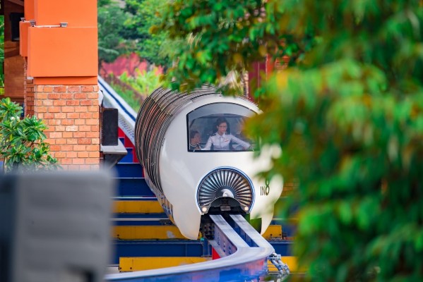 Tàu điện một ray Monorail trên cao hiện đại bậc nhất Việt Nam