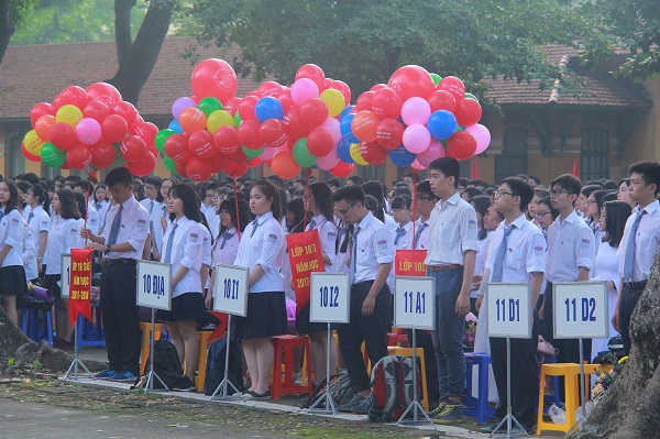 Hà Nội: Tưng bừng chào đón khai giảng năm học mới - Hình 9