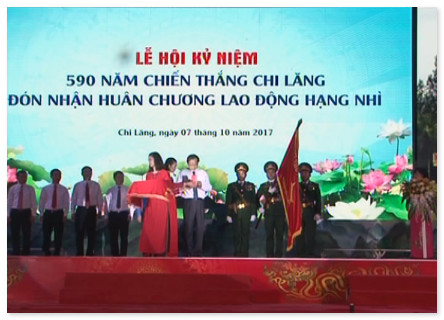 Lạng Sơn: Kỷ niệm 590 năm chiến thắng Chi Lăng và đón nhận Huân chương Lao động hạng Nhì - Hình 1