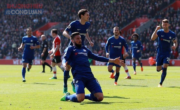 Giroud lập cú đúp, Chelsea lội ngược dòng ngoạn mục trước Southampton - Hình 2