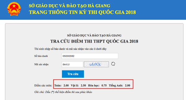 Chấm lại điểm thi ở Hà Giang: Nhiều thí sinh tốp đầu bị điểm liệt - Hình 2