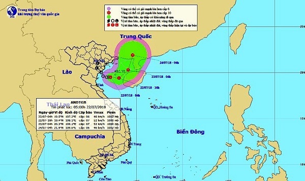 Biển Đông hiện đang xuất hiện 2 áp thấp nhiệt đới, cần đề phòng lũ quét, ngập úng