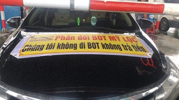 Nam Định: Yêu cầu bảo đảm trật tự tại trạm BOT Mỹ Lộc