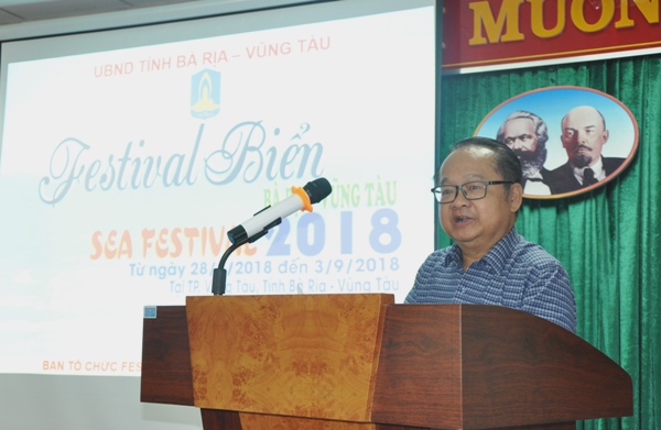 Họp báo công bố Festival Biển Bà Rịa - Vũng Tàu 2018