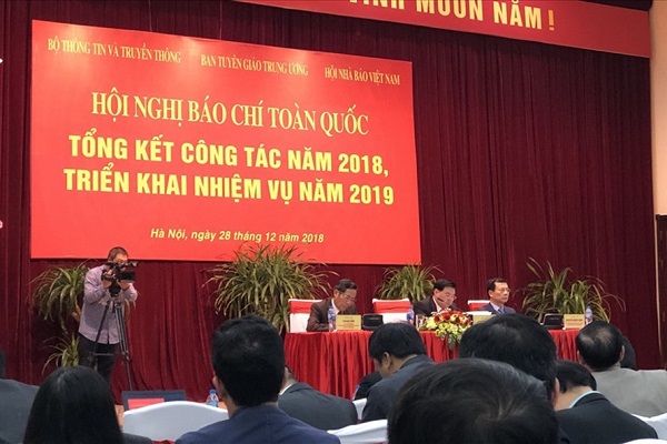 Hội nghị Báo chí toàn quốc tổng kết năm 2018, triển khai nhiệm vụ 2019 - Hình 1