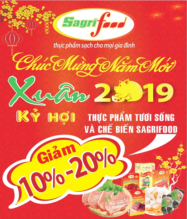 Sagrifood giảm giá sốc từ 10% đến 20% - Hình 1