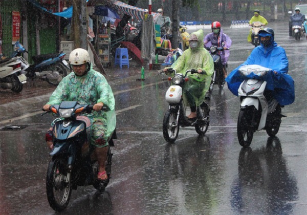 Dự báo thời tiết ngày 20/3/2019: Đông Bắc Bộ có mưa dông, cảnh báo gió giật mạnh - Hình 1