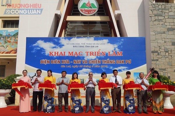 Gia Lai: Triển lãm hơn 130 tác phẩm “Điện Biên xưa - nay và chiến thắng Đak Pơ” - Hình 1