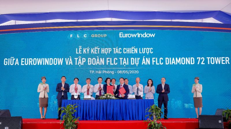 Eurowindow và Tập đoàn FLC ký kết hợp tác chiến lược tại dự án FLC Diamond 72 Tower