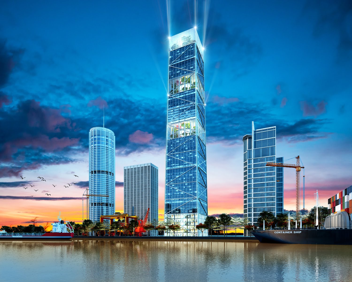 Tòa tháp FLC Diamond 72 Tower cao nhất khu vực Đông Bắc Bộ sẽ sử dụng vách nhôm kính Eurowindow