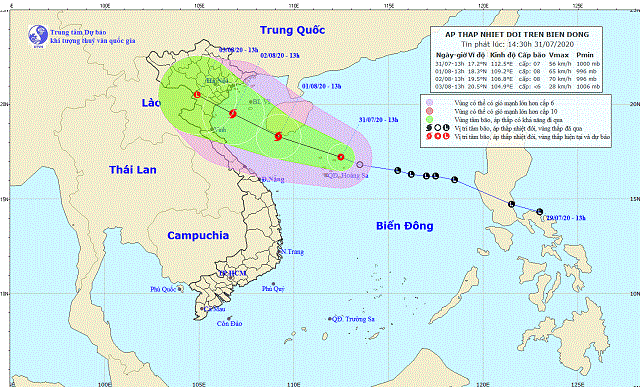 Ảnh: nchmf.gov.vn