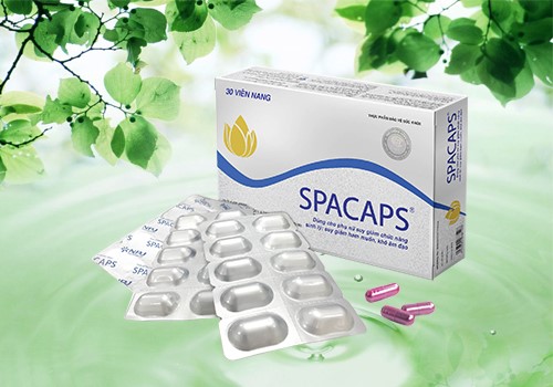 Thực phẩm bảo vệ sức khỏe Spacaps giúp đẩy lùi khô hạn