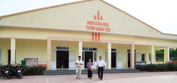 Nhà văn hóa thôn Giao Tác (xã Liên Hà, huyện Đông Anh, Hà Nội