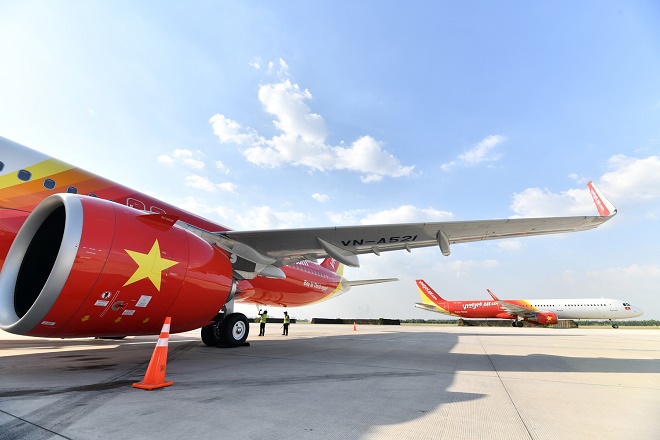 Vietjet mang đến hàng triệu cơ hội trải nghiệm những “chuyến bay xanh” với tàu bay mới.