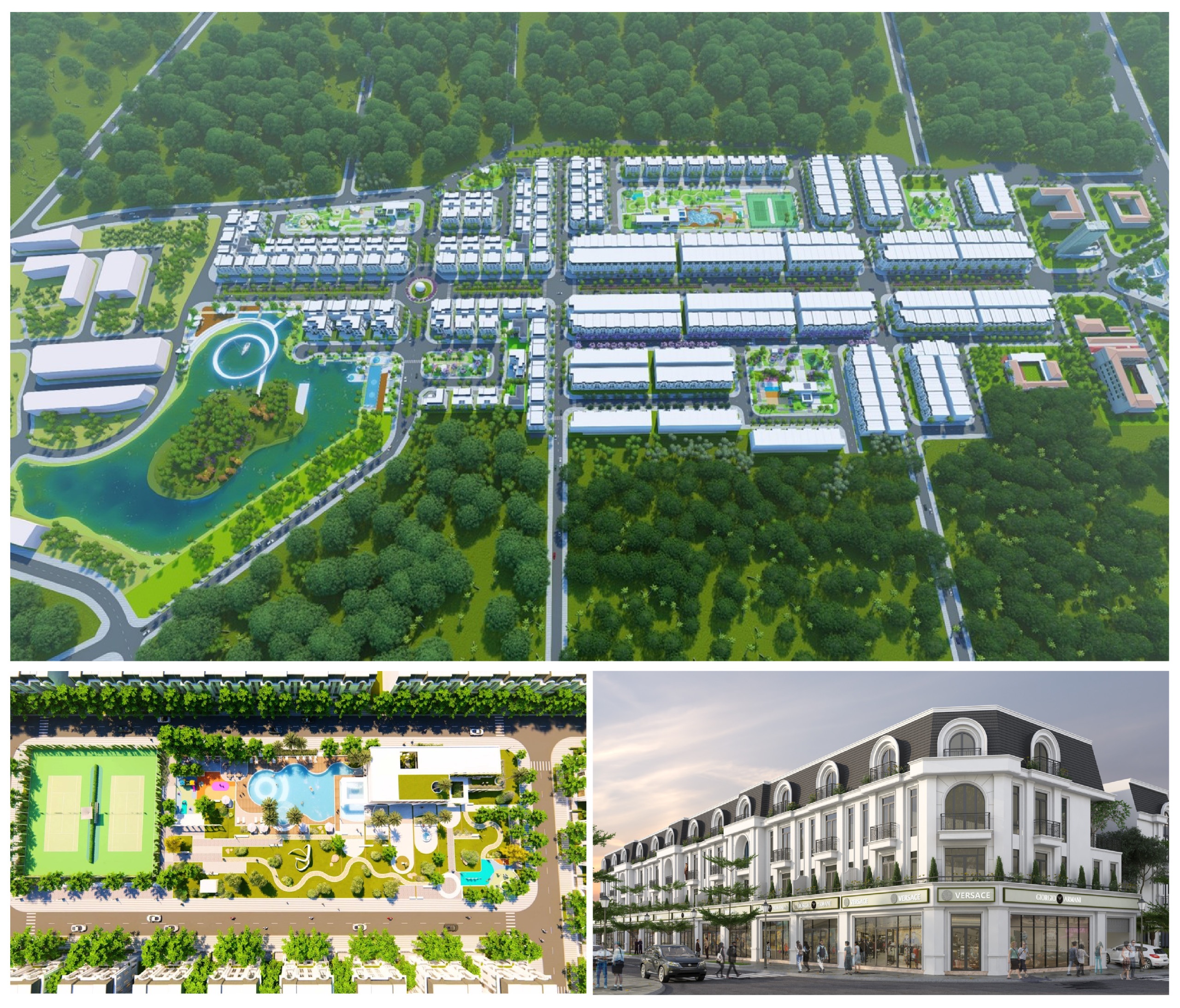 Khu tổ hợp Thương mại dịch vụ trường học và nhà ở Thái Hưng Eco City