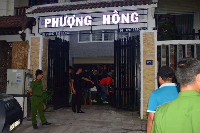 Nhà nghỉ Phượng Hồng nơi phục vụ tiêm chích ma tuý