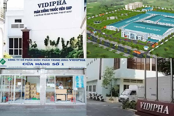 Công ty Cổ phần Dược phẩm Trung ương VIDIPHA tiếp tục bị