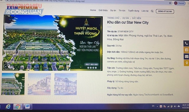 Dự án Star New City