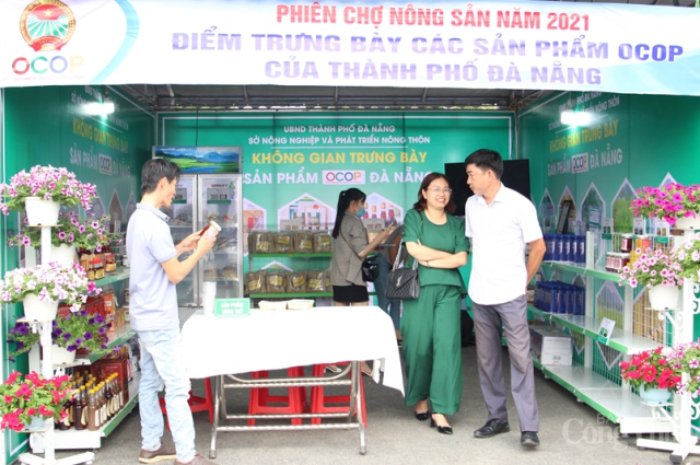 Phiên chợ nông sản nhằm kết nối, thúc đẩy các sản phẩm OCOP Đà Nẵng phát triển