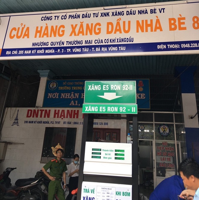 Bà Rịa - Vũng Tàu: Xử phạt hơn 400 triệu đồng đối với sai phạm trong hoạt động kinh doanh xăng dầu