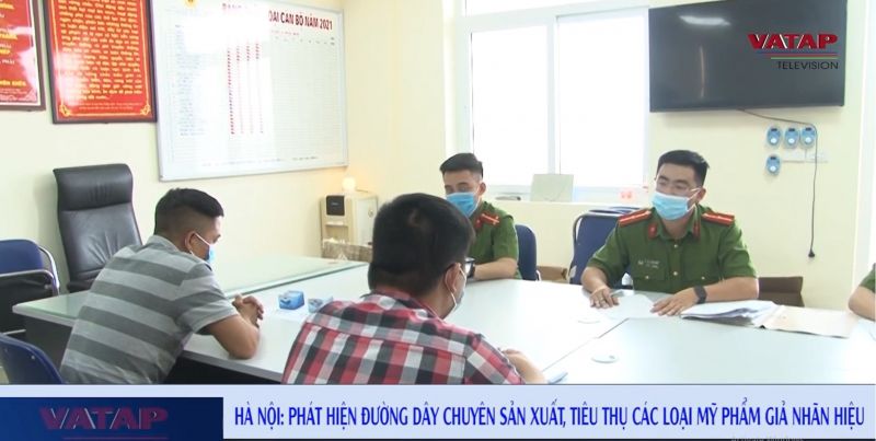 Chuyển động 389 (11/6)- Hà Nội: Phát hiện đường dây sản xuất mỹ phẩm giả